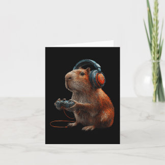 Grappige grafische Capybara-videogames voor gamers Kaart