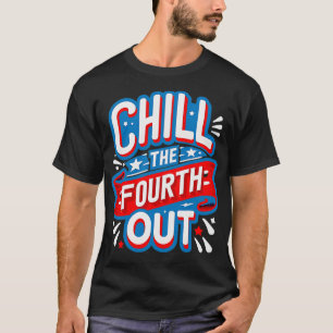 Grappige grafische troost kleuren 4 juli 4 van t-shirt