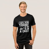 Grappige Grafische Visliefhebber Tri-Blend Shirt (Voorkant volledig)