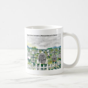 Grappige grafstenen - Grappige Cartoon Cadeaus & V Koffiemok