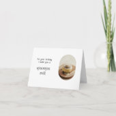 Grappige Grammar Politie Verjaardag Kaart (Voorkant)