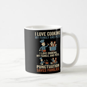 Grappige Grammatica Interpunctie Redt Gezinnen Eng Koffiemok
