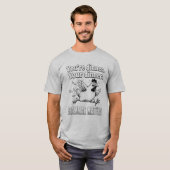 Grappige Grammatica Je Bent Het Diner Je Diner Gra T-shirt (Voorkant volledig)