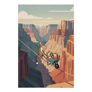 Grappige Grand Canyon Perfect Poster