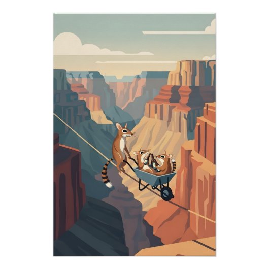 Grappige Grand Canyon Perfect Poster (Voorkant)