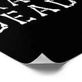 Grappige Grand Deady Halloween Mama Dode Halloween Poster (Hoek)