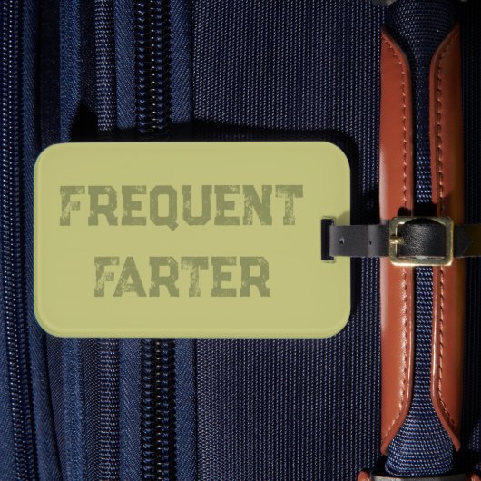 Grappige grap cadeau bagage label (Voorkant Insitu 4)