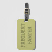 Grappige grap cadeau bagage label (Voorkant (verticaal))