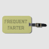 Grappige grap cadeau bagage label (Voorkant (horizontaal))