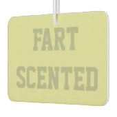 Grappige grap cadeau luchtverfrisser (Links)