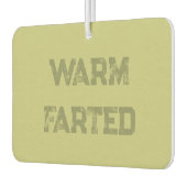 Grappige grap cadeau luchtverfrisser (Links)