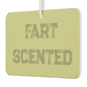 Grappige grap cadeau luchtverfrisser (Links)