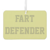 Grappige grap cadeau luchtverfrisser (Achterkant)