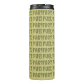 Grappige grap cadeau thermische tumbler thermosbeker (Achterkant)