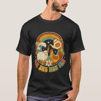 Grappige grap citaat gezegde humor zee ooi kip the t-shirt