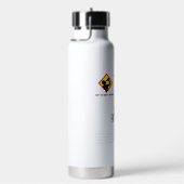 Grappige grap diwaterstofmonoxide (H2O) chemie Waterfles (Rechts)