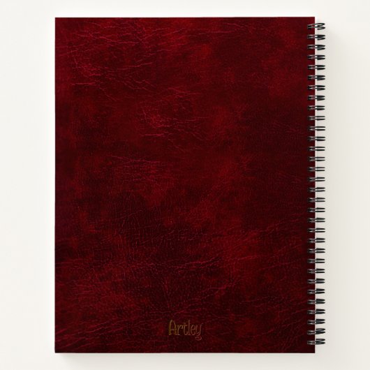 Grappige grap Humble Brag Notitieboek (Achterkant)