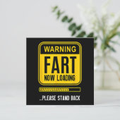 Grappige grap kaart (Staand voorkant)