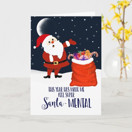 grappige grap kaart (Gele Bloem)