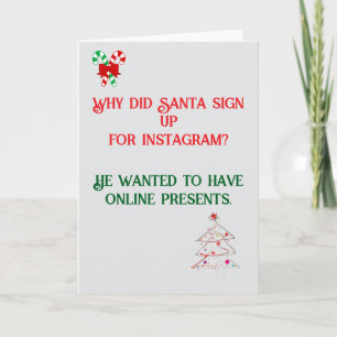 Grappige grap kerst Kaart