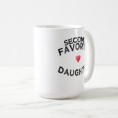Grappige grap over rivaliteit tussen de tweede fav koffiemok (Voorkant rechts)