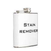 Grappige grap "vlekkenverwijderaar" heupfles (Rechts)