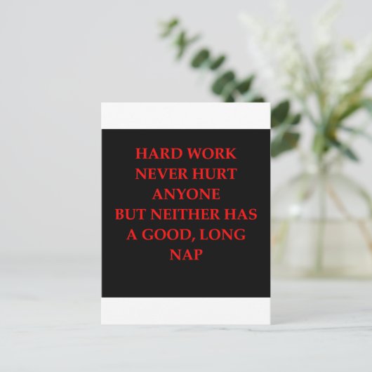 grappige grap voor jou briefkaart (Staand voorkant)