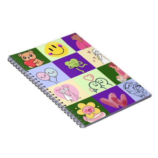 grappige graphics cool notitieboek (Rechterzijde)