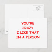 grappige grappen voor je briefkaart (Voorkant / Achterkant)