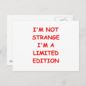 grappige grappen voor je briefkaart (Voorkant / Achterkant)