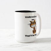 Grappige, grappige Gezegde koffie Mok (Voorkant rechts)