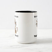 Grappige, grappige Gezegde koffie Mok (Center)