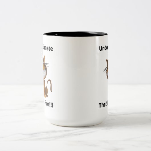 Grappige, grappige Gezegde koffie Mok (Center)