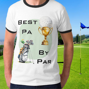 Grappige Grappige Golf Vader Vaderdag Beste Pa Per T-shirt