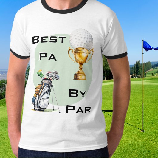 Grappige Grappige Golf Vader Vaderdag Beste Pa Per T-shirt