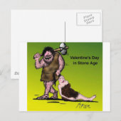 Grappige Grappige Valentijnsdag Feestdagenkaart (Voorkant / Achterkant)