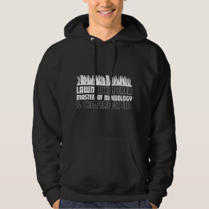 Grappige Grasmaaien . Tuin Grasmaaier Tuinwerk Gi Hoodie