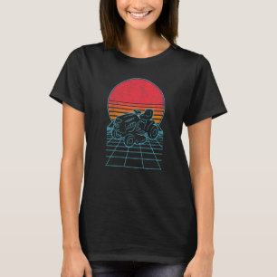 Grappige grasmaaier gras maaien tuinman 80s 90s Re T-shirt