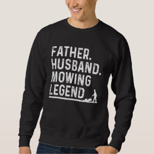 Grappige grasmaaier voor mannen papa grasmaaien la trui