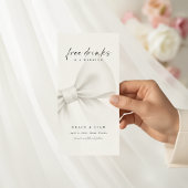 Grappige Gratis Drank Lint Moderne Script Bladwijz Save The Date