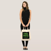 Grappige gratis knuffels vraag het gewoon aan fami tote bag (Voorkant (model))