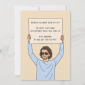Grappige Gratis Taart Grap Simpele Vreemde 100ste  Kaart (Achterkant)
