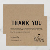 Grappige Gratis Whisky Dankkaart Bedankkaart (Voorkant / Achterkant)