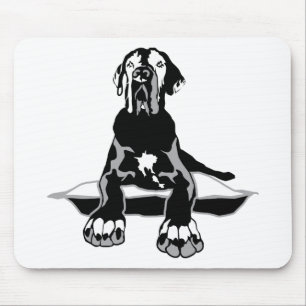 Grappige Great Dane Ilios  Muismat