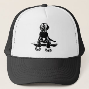 Grappige Great Dane Ilios  Trucker Pet