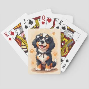 Grappige Greater Swiss Mountain Dog Kawaii Hond Pokerkaarten