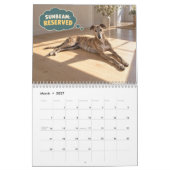 Grappige Greyhound Professionele Luieren Kalender (Mar 2027)