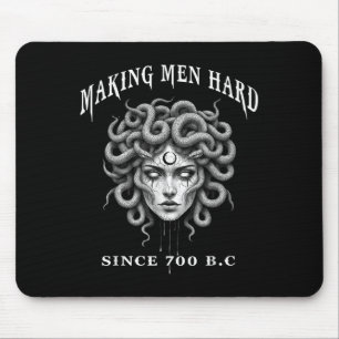 Grappige Griekse mythologie Medusa maakt mannen ha Muismat