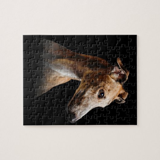 grappige griezelige glimlach op het gezicht legpuzzel (Horizontaal)