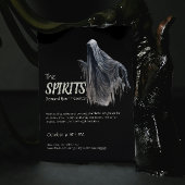 Grappige griezelige gotische horror Halloween kost Kaart